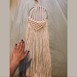 Macrame wall art